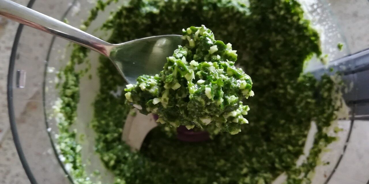 Zelené pesto