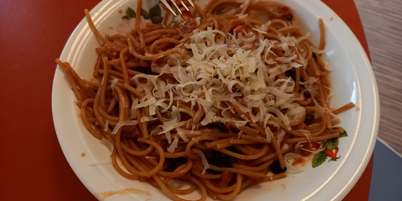 Špagety pomodoro